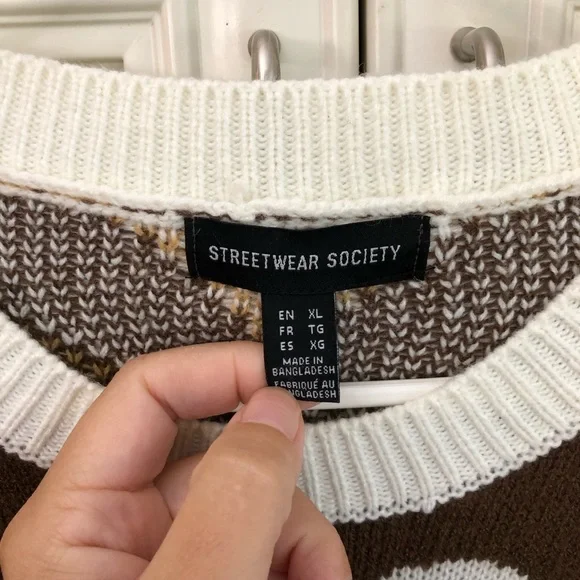 Streetwear Society women’s crop sweater - Picture 7 of 9